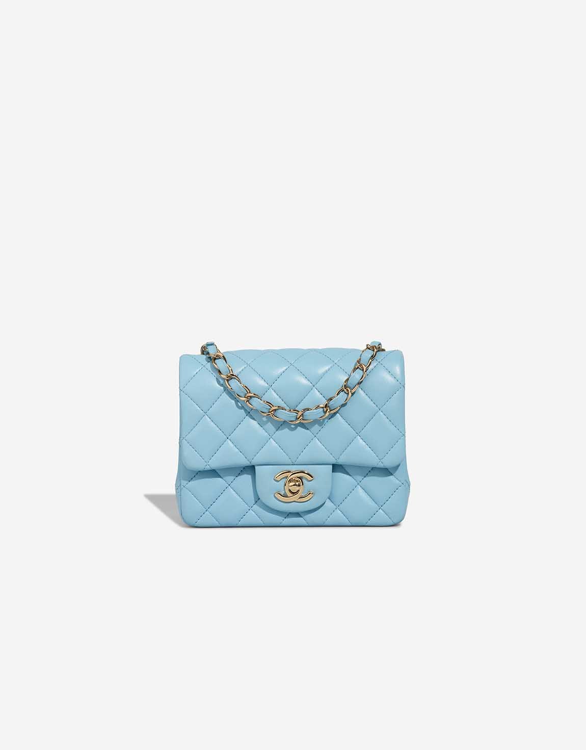 
		Timeless Mini Square Lamb Blue    