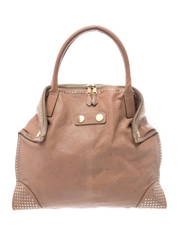 Alexander McQueen Leather Top Handle Bag