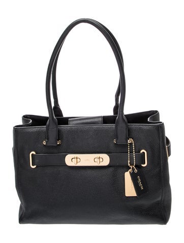Coach Leather Shoulder Bag