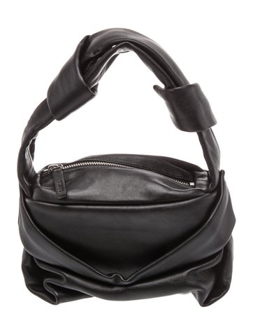 Leather Top Handle Bag w/ Tags