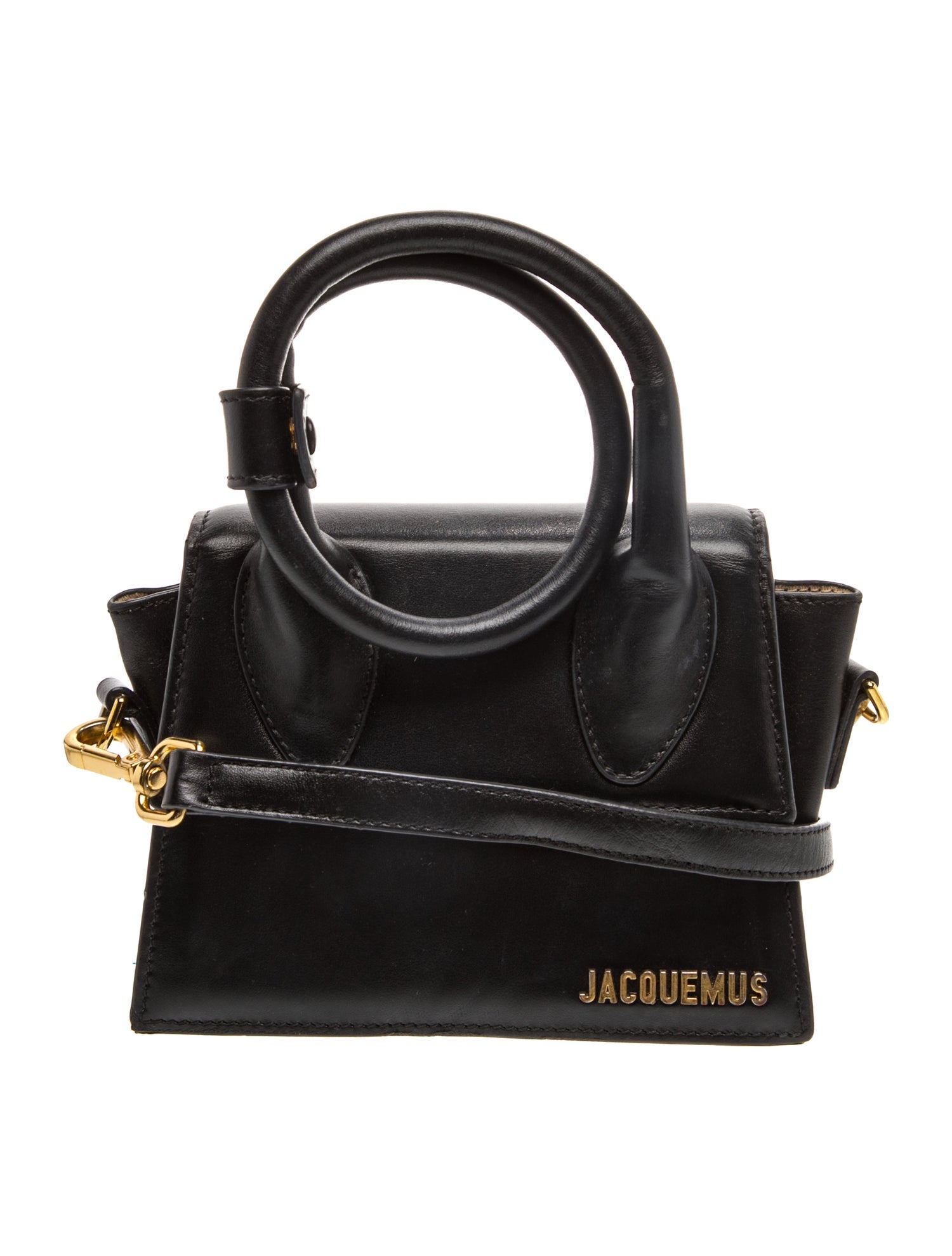 Leather Top Handle Bag