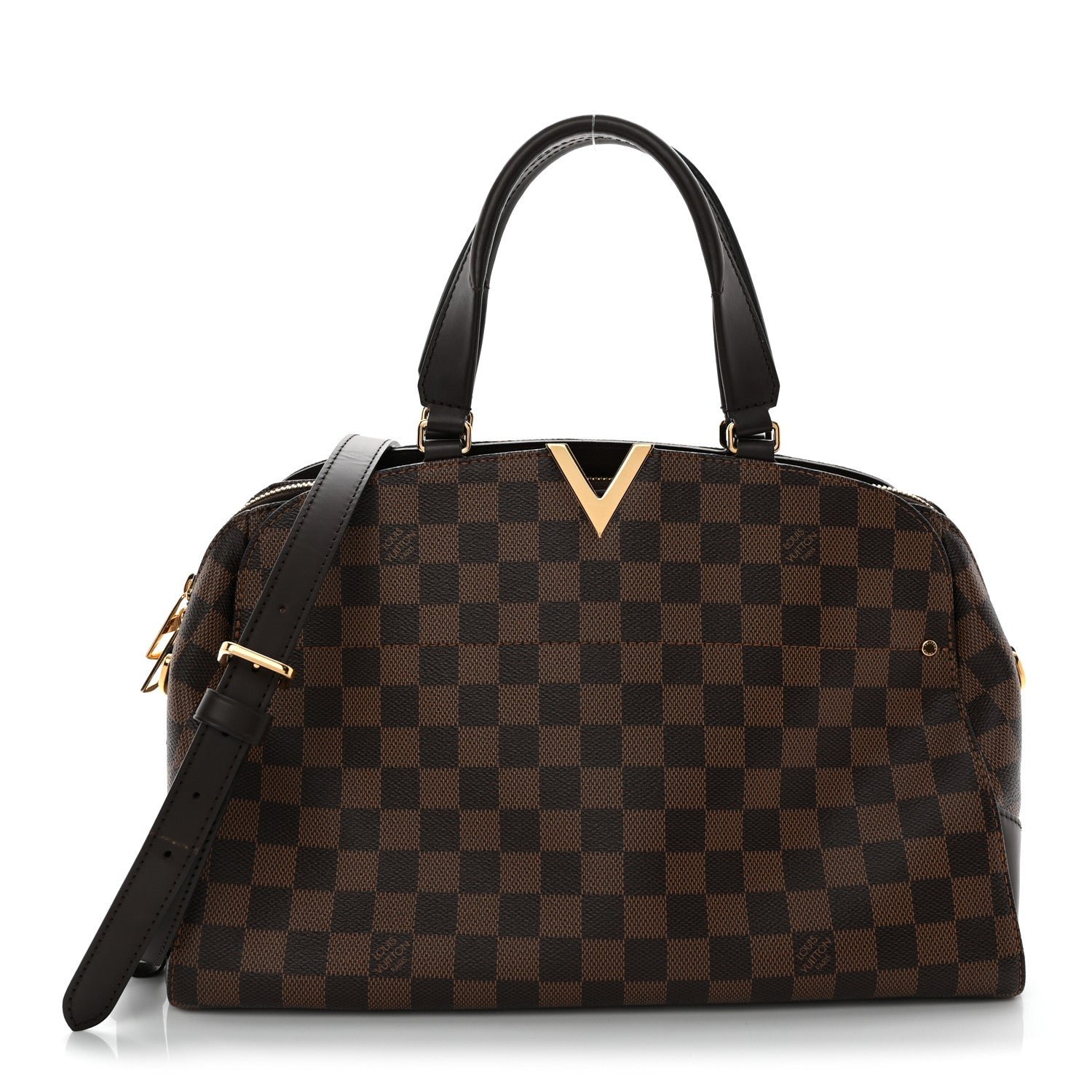 Louis Vuitton Damier Ebene Kensington Bowling Bag