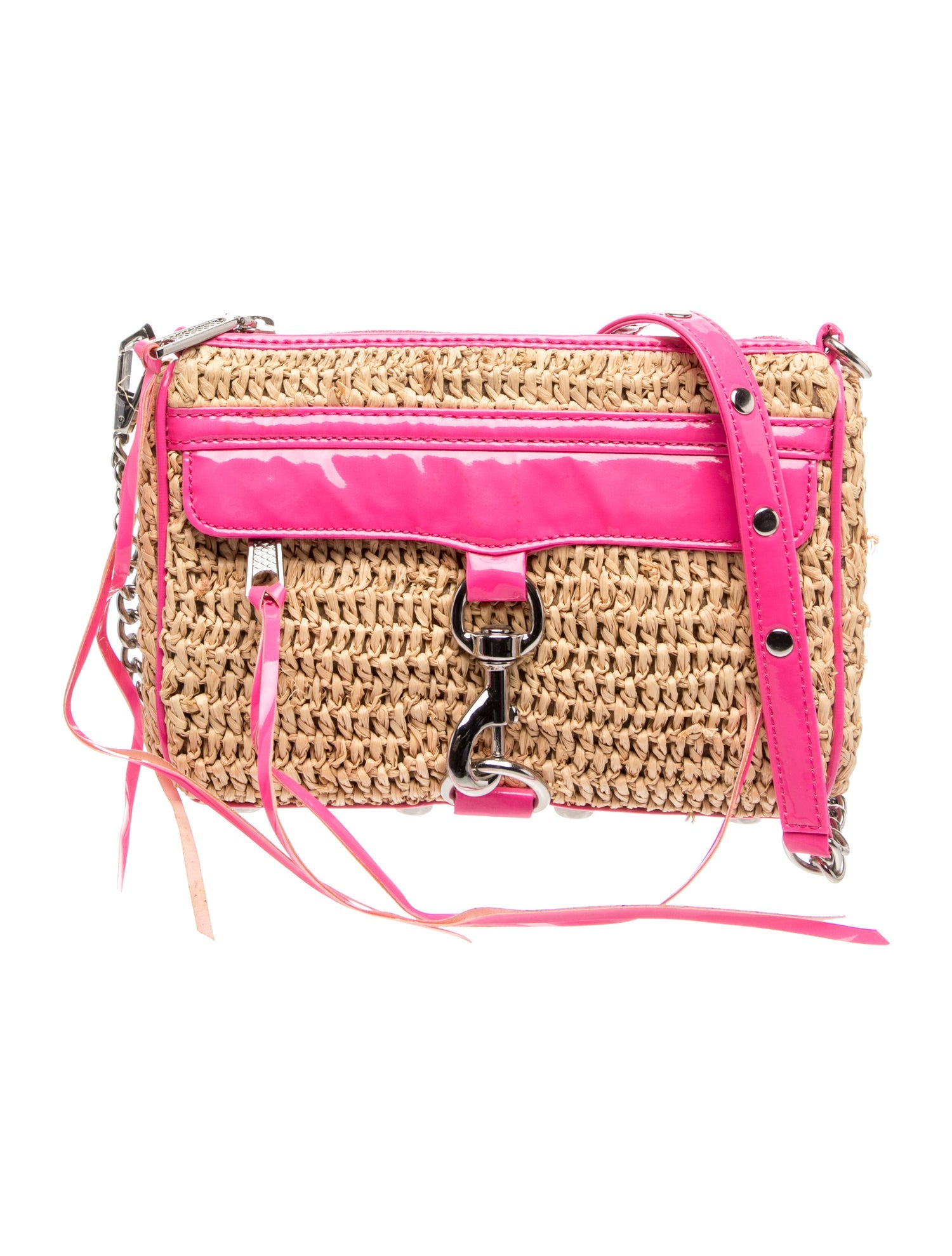 Rebecca Minkoff Raffia Shoulder Bag