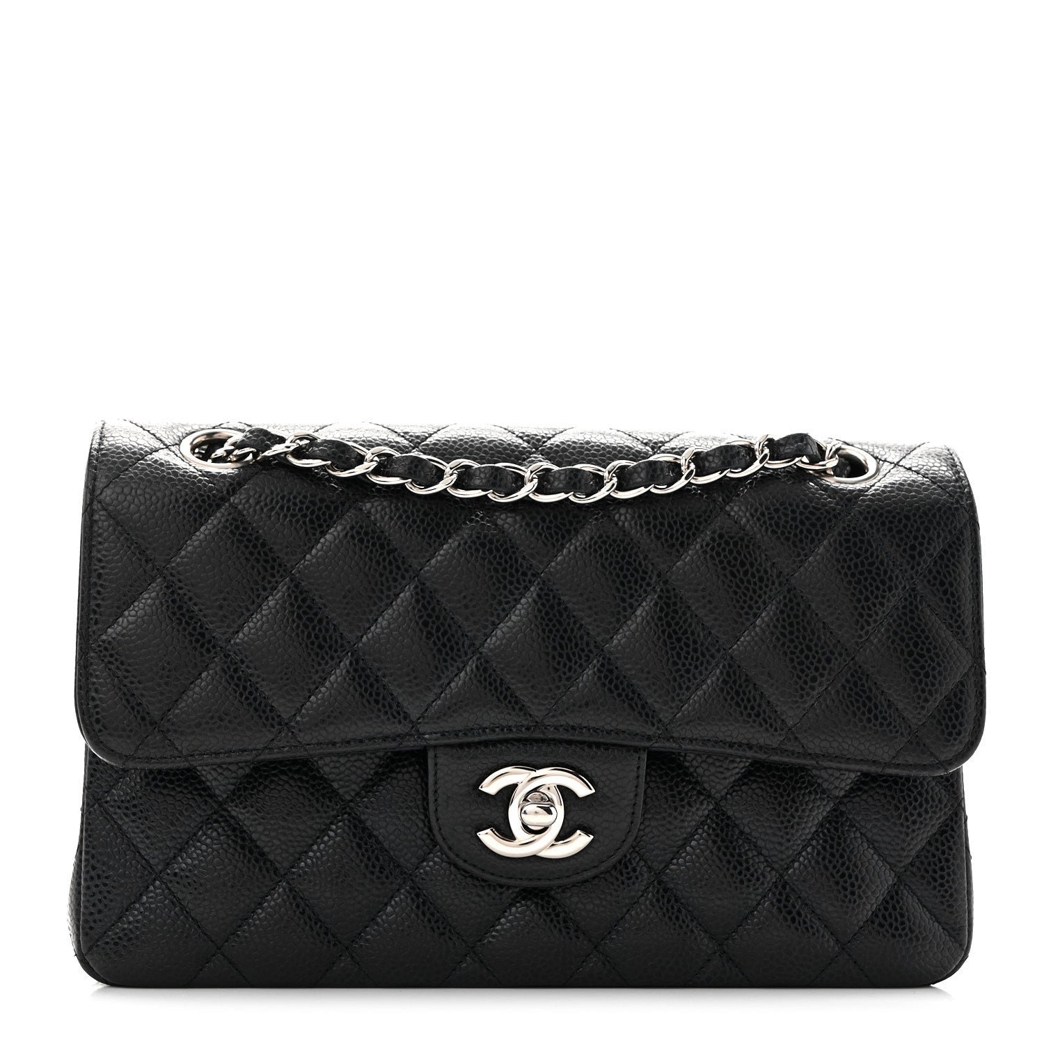 Chanel Caviar Quilted Small Double Flap Black
