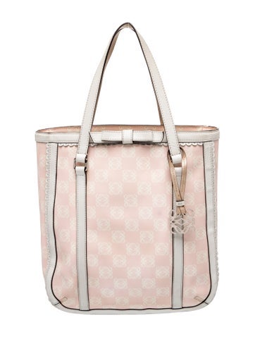 Leather Anagram Tote