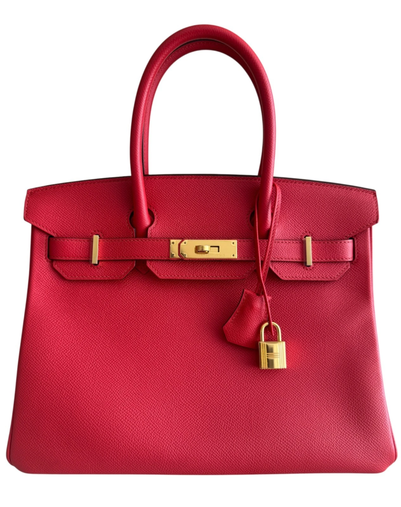 Rouge Tomate Epsom Birkin 30 Gold Hardware, 2017
