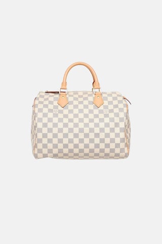 2017 Damier Azur Speedy 30 Bag