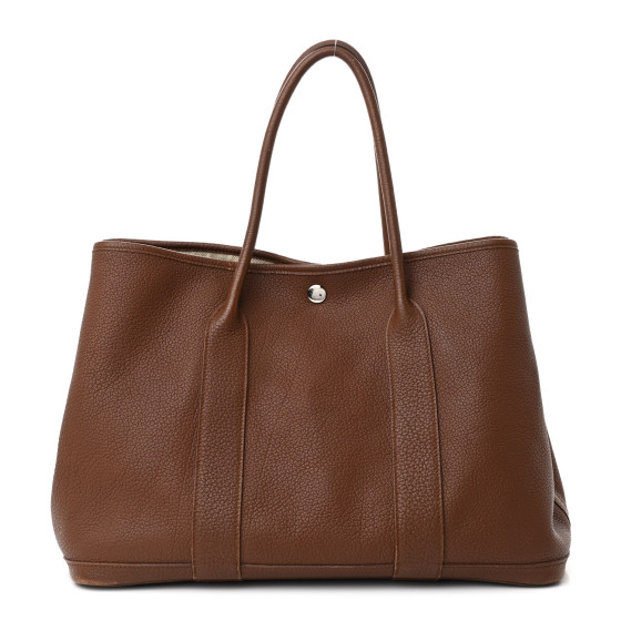 Hermes Negonda Garden Party 36 MM Marron D'Inde