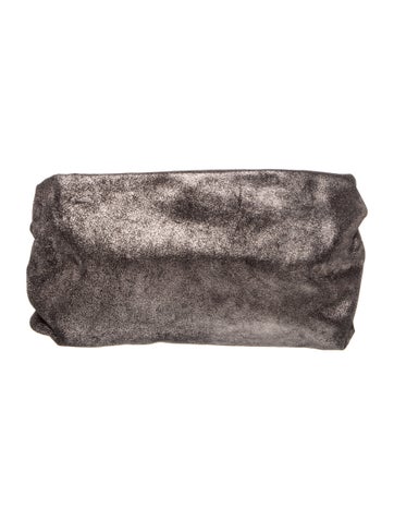 Suede Clutch