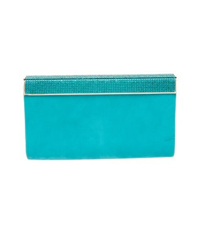 Jimmy Choo Choo Satin Clutch