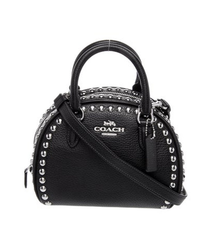 Coach Leather Top Handle Bag