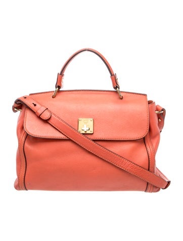 MCM Leather Shoulder Bag