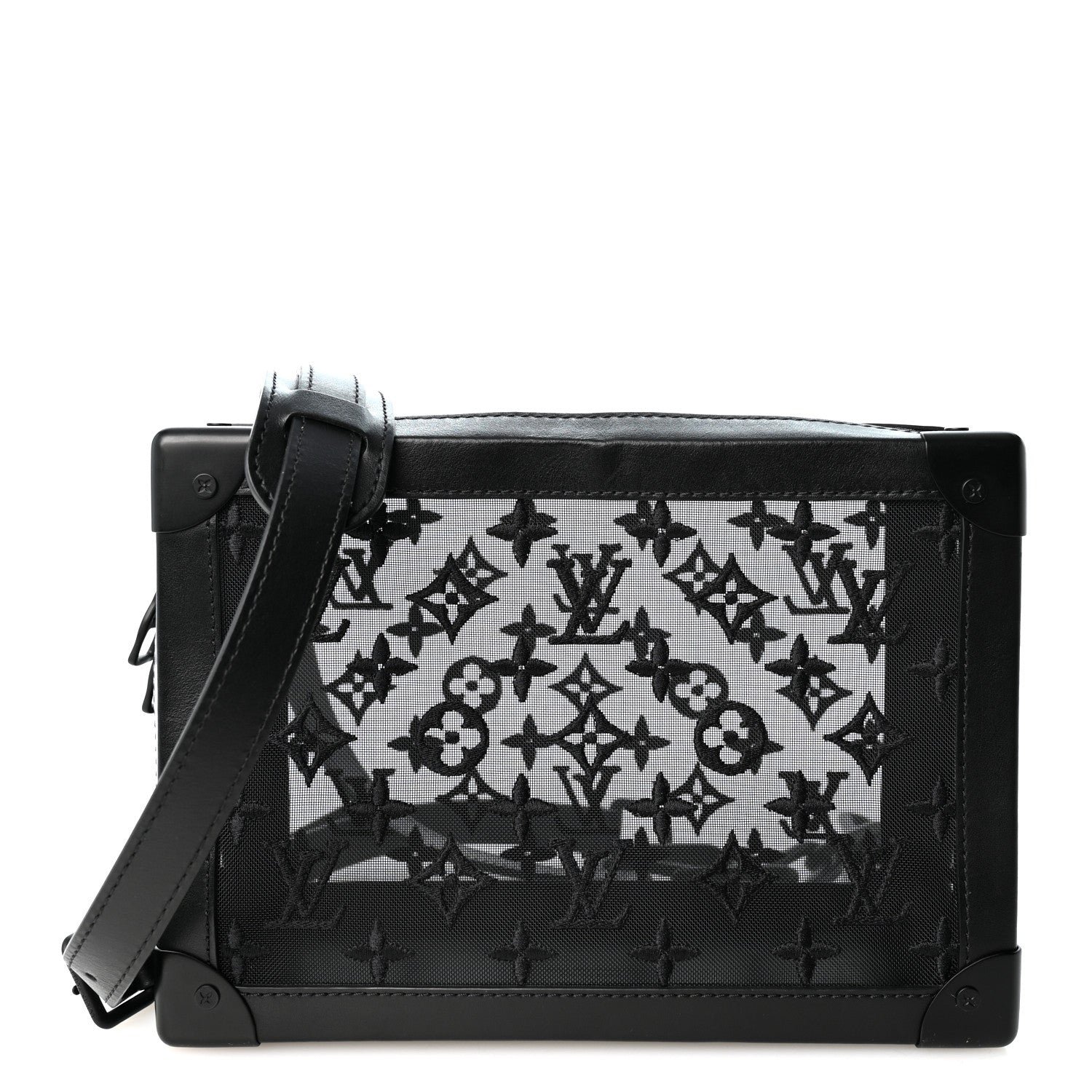 Monogram See Through Soft Trunk Black