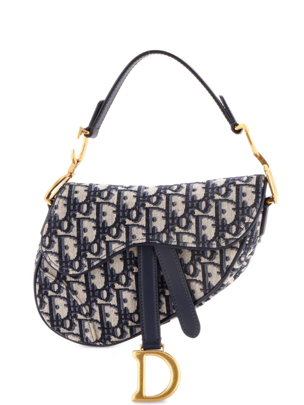 Saddle Handbag Oblique Canvas Mini shoulder bag