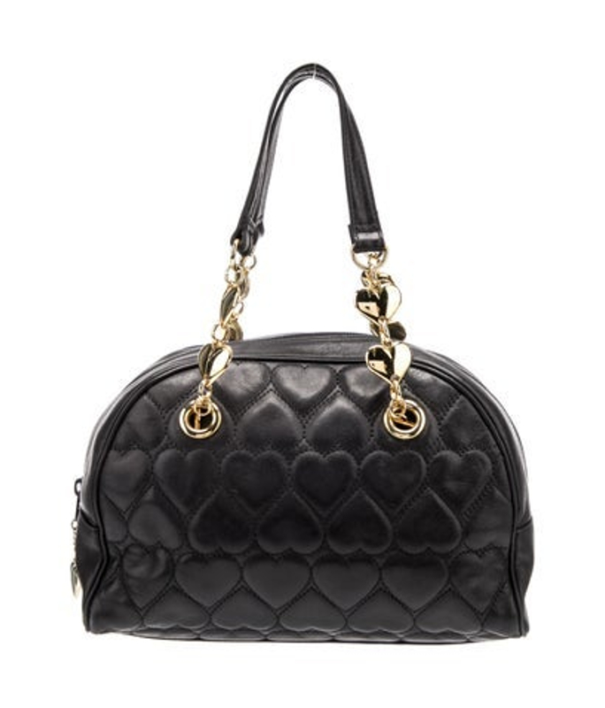 Moschino Leather Shoulder Bag