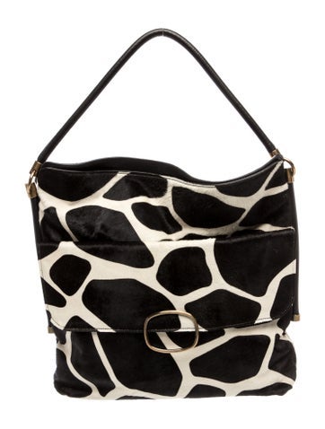 Ponyhair Top Handle Bag