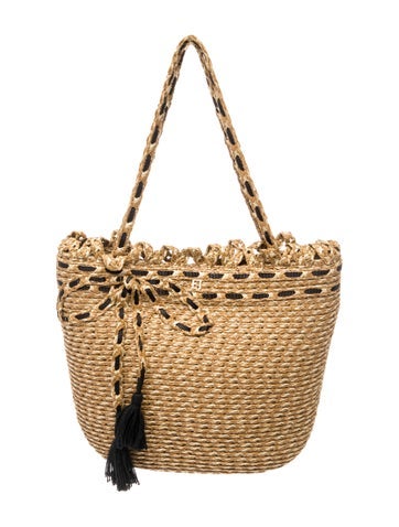Straw Bucket Bag