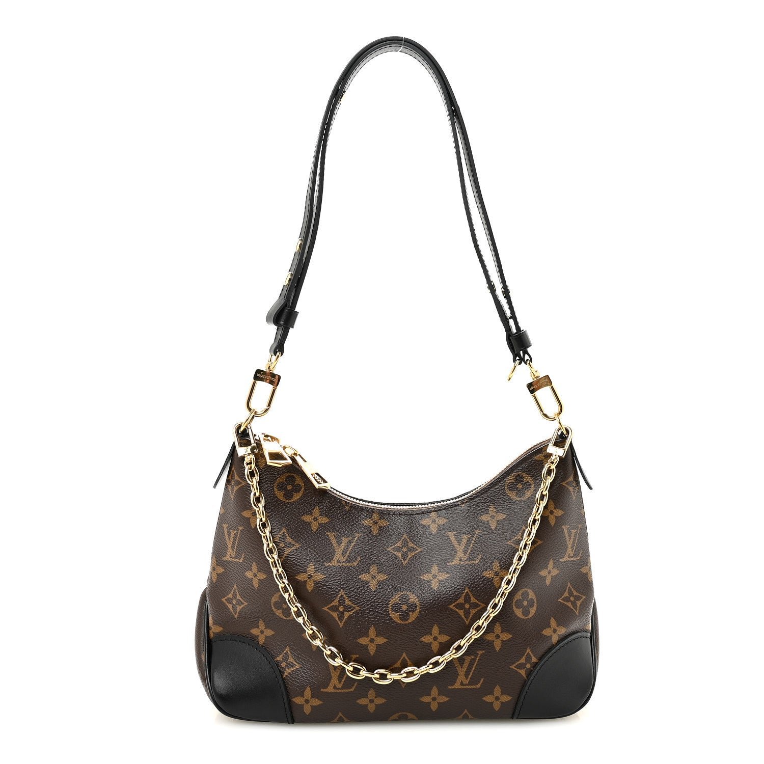 Louis Vuitton Monogram Boulogne NM Black