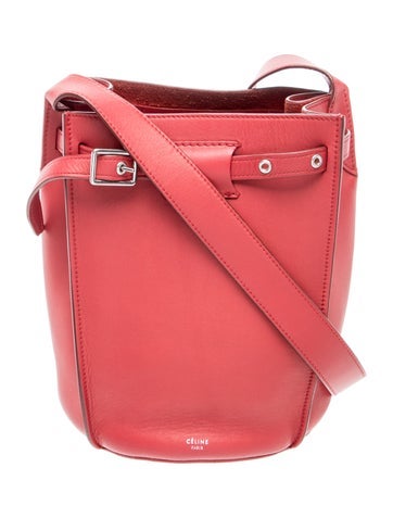 Leather Big Bucket w/Strap Nano