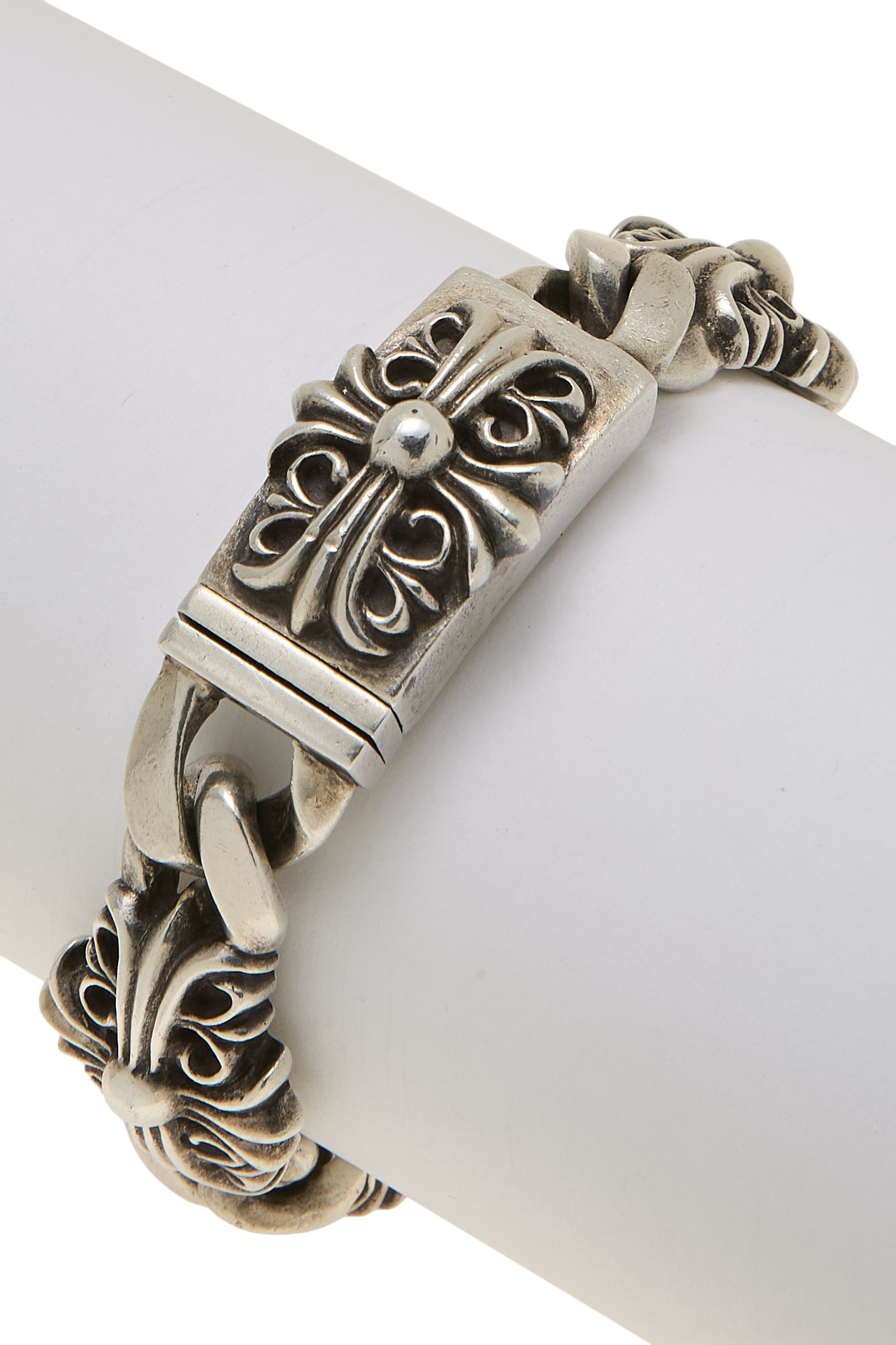 Sterling Silver Keeper Link Bracelet