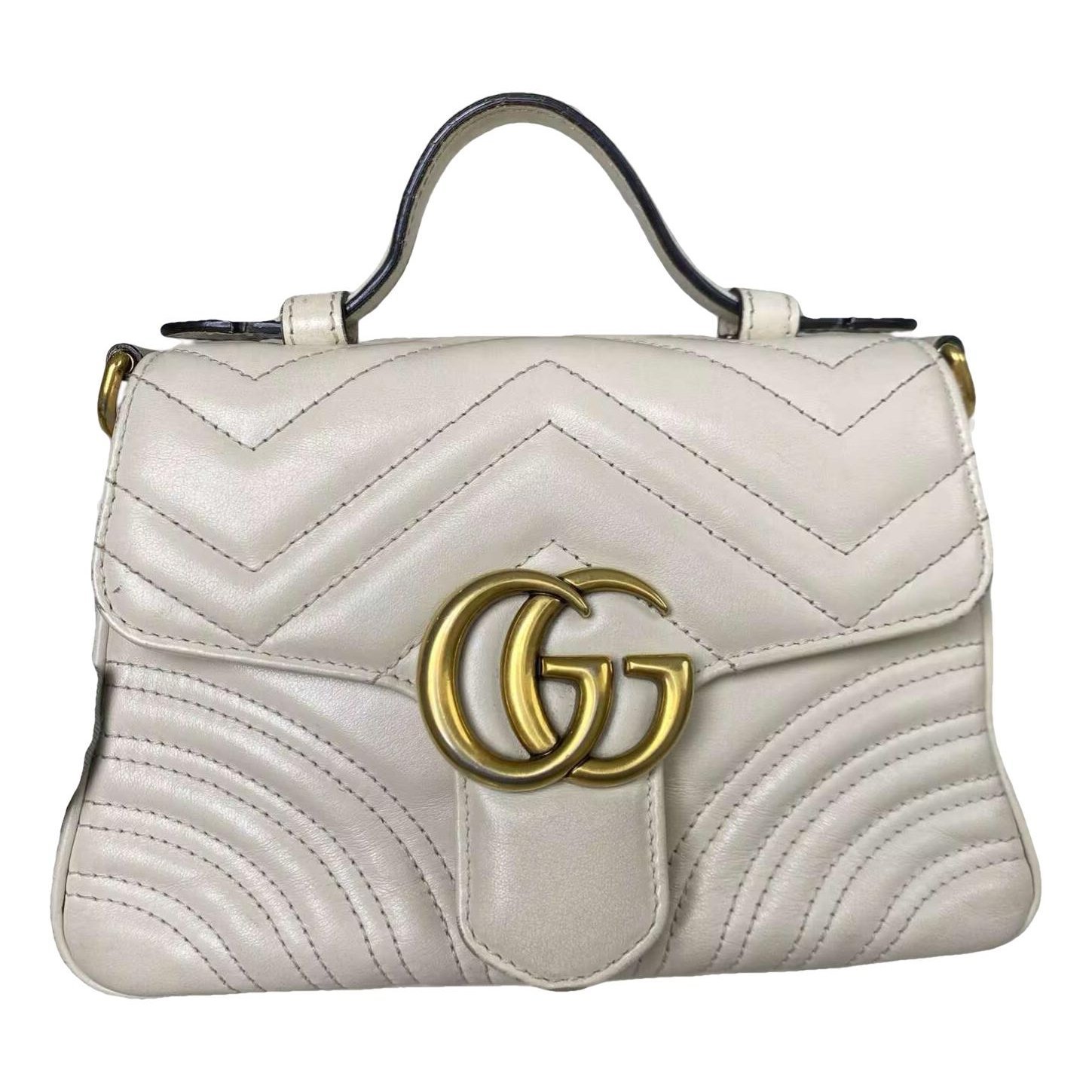GG Marmont Flap leather handbag