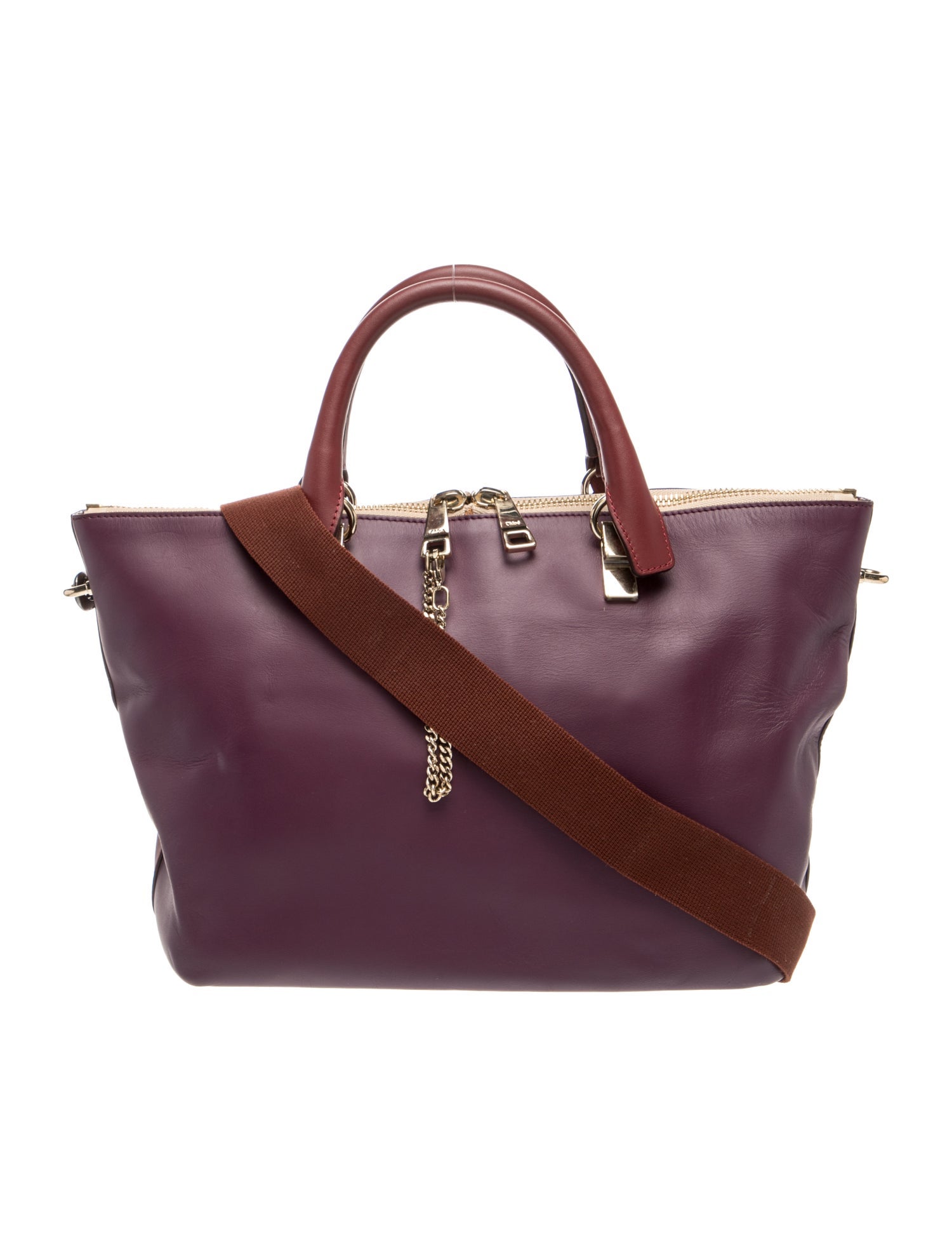 Leather Top Handle Bag