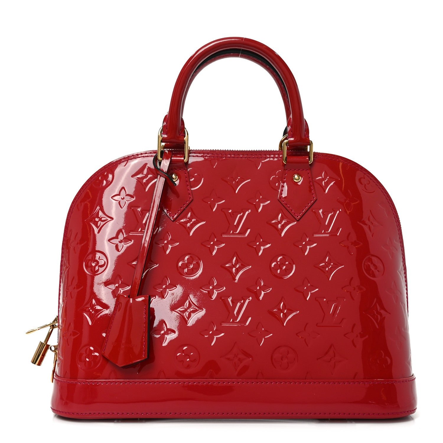 Louis Vuitton Vernis Alma PM Rose Indien