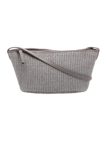 Brunello Cucinelli Raffia Shoulder Bag