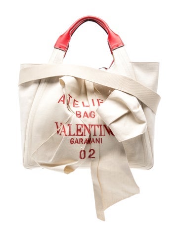 Valentino Canvas Atelier Bag 2
