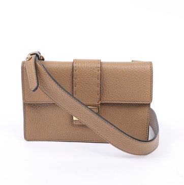 Fendi Leather Mini Baguette