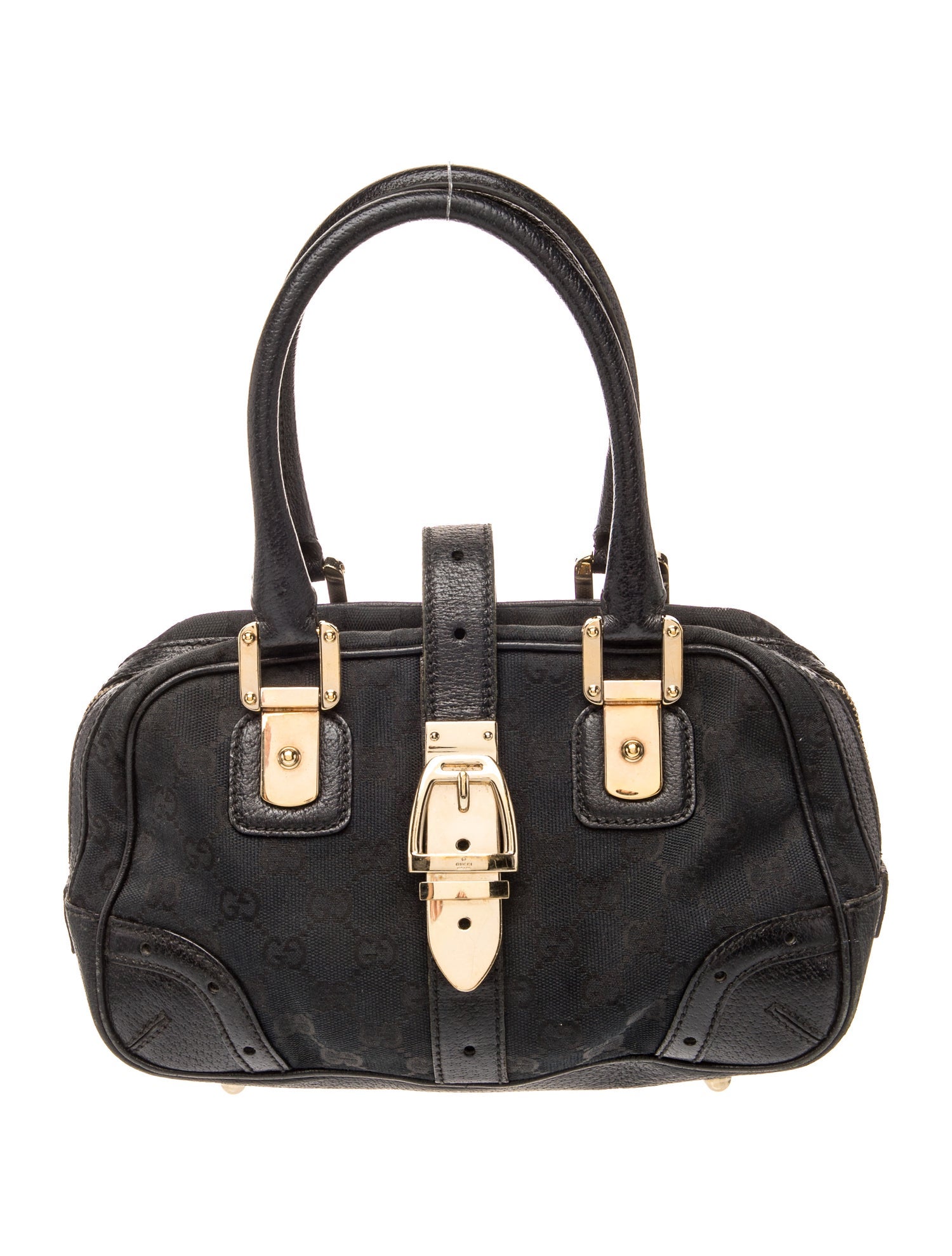 GG Canvas Horsebit Glam Small Vintage