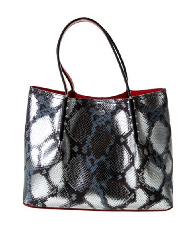 Christian Louboutin Louboutin Embossed Leather Shoulder Bag
