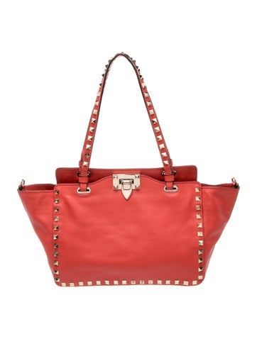 Rockstud Top Handle Bag