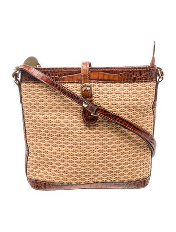 Brahmin Straw Shoulder Bag