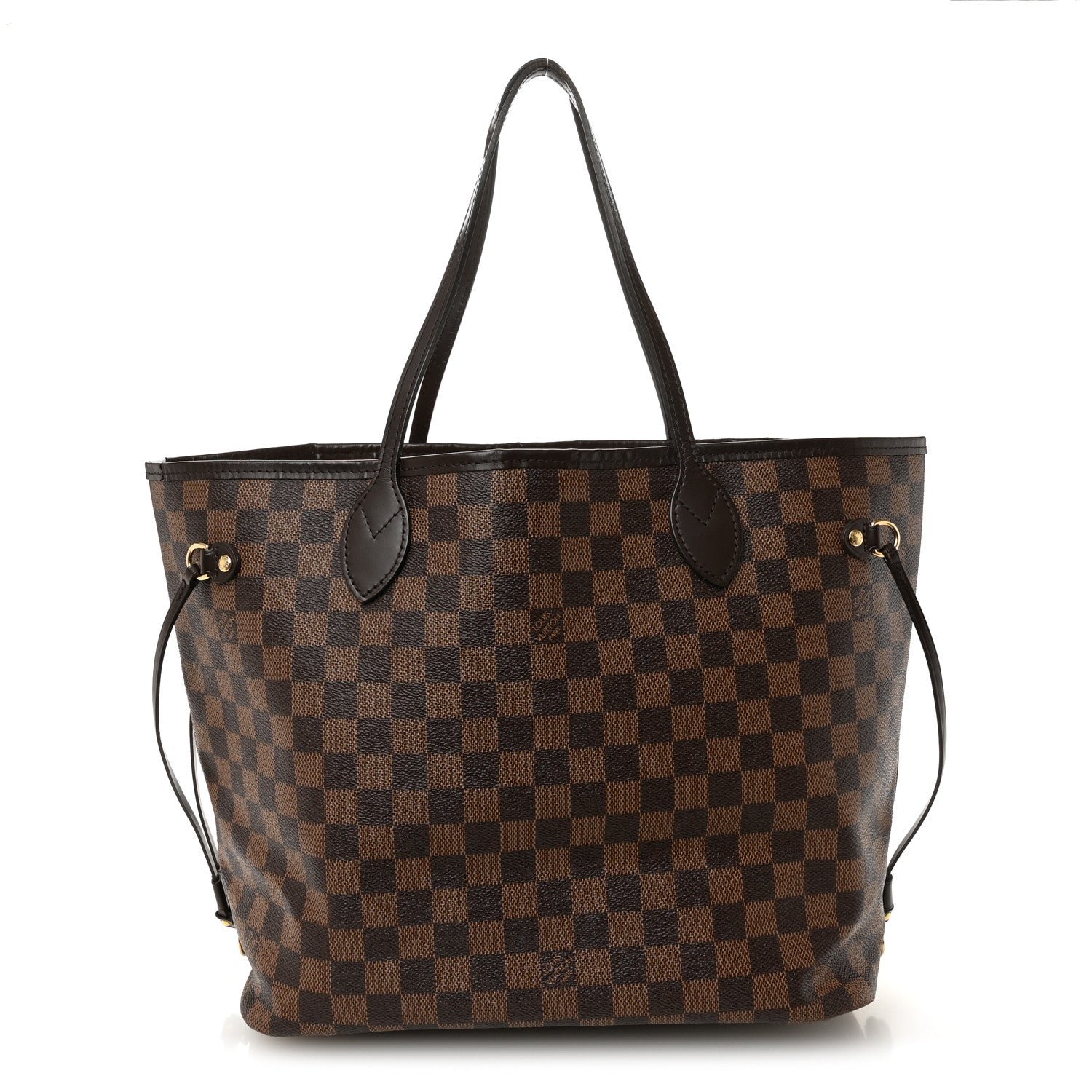 Louis Vuitton Louis Vuitton Damier Ebene Neo Neverfull MM Rose Ballerine