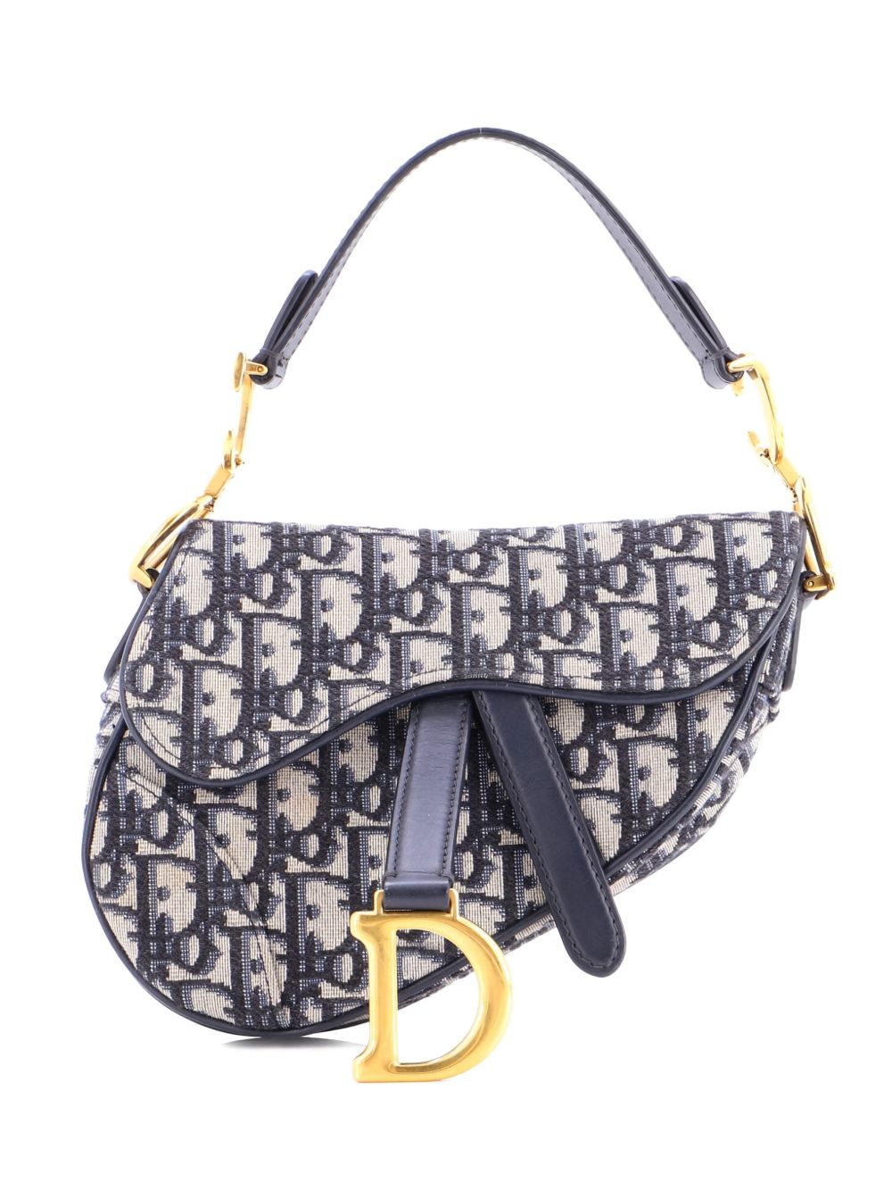 Saddle Handbag Oblique Canvas Mini shoulder bag