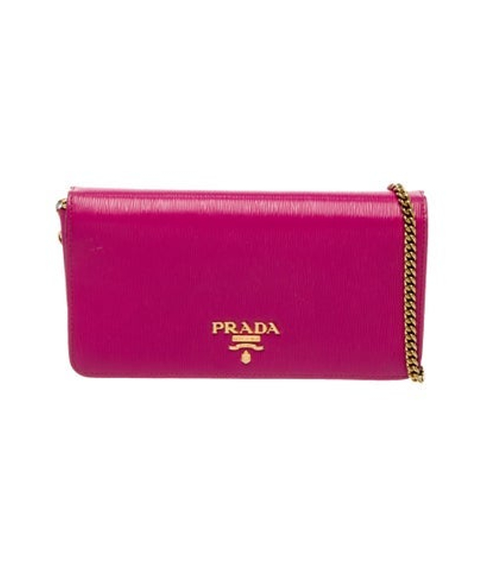 Prada Saffiano Lux Leather Clutch