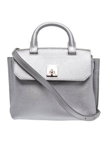 Leather Top Handle Bag
