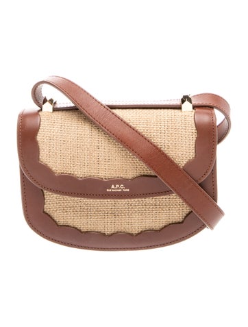 A.P.C. Leather Crossbody Bag