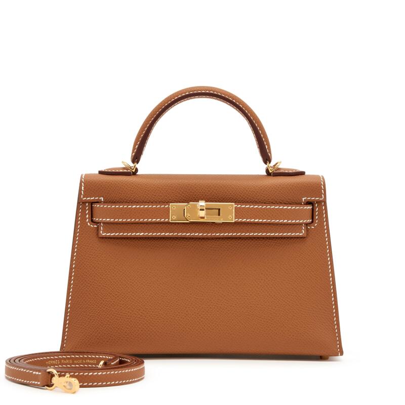 Gold Epsom Mini Kelly 20 II Gold Hardware, 2025