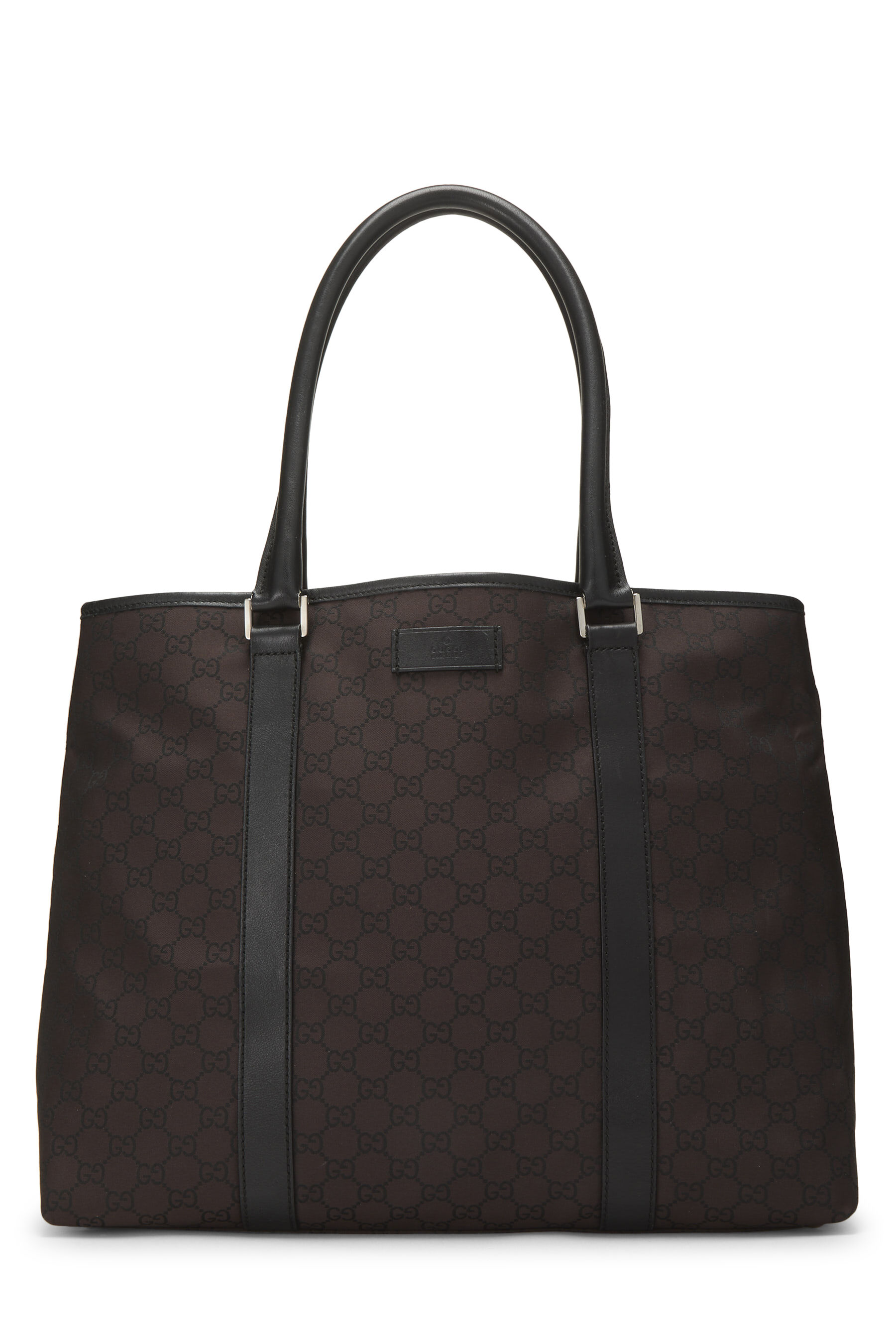 Gucci Brown GG Nylon Tote