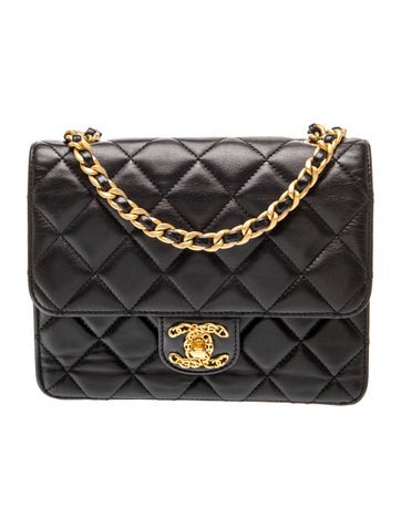 Small Quilted CC Flap Bag