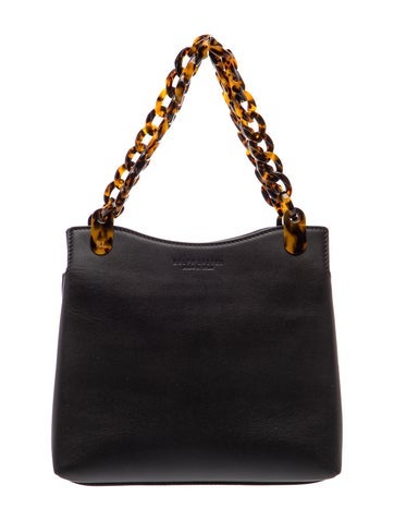 Leather Top Handle Bag