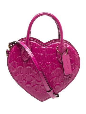 Coach Leather Top Handle Bag