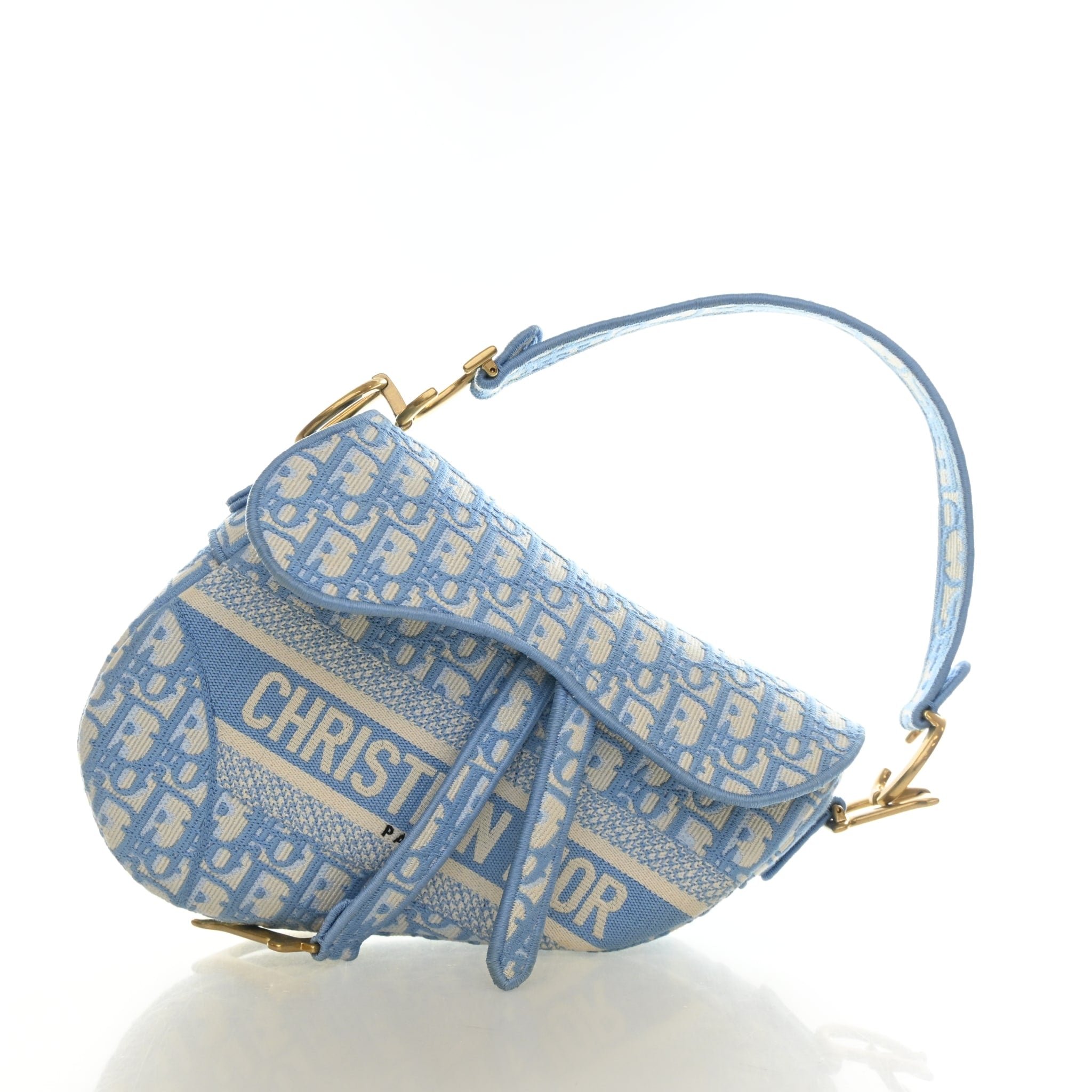 Christian Dior Medium Oblique Saddle Bag
