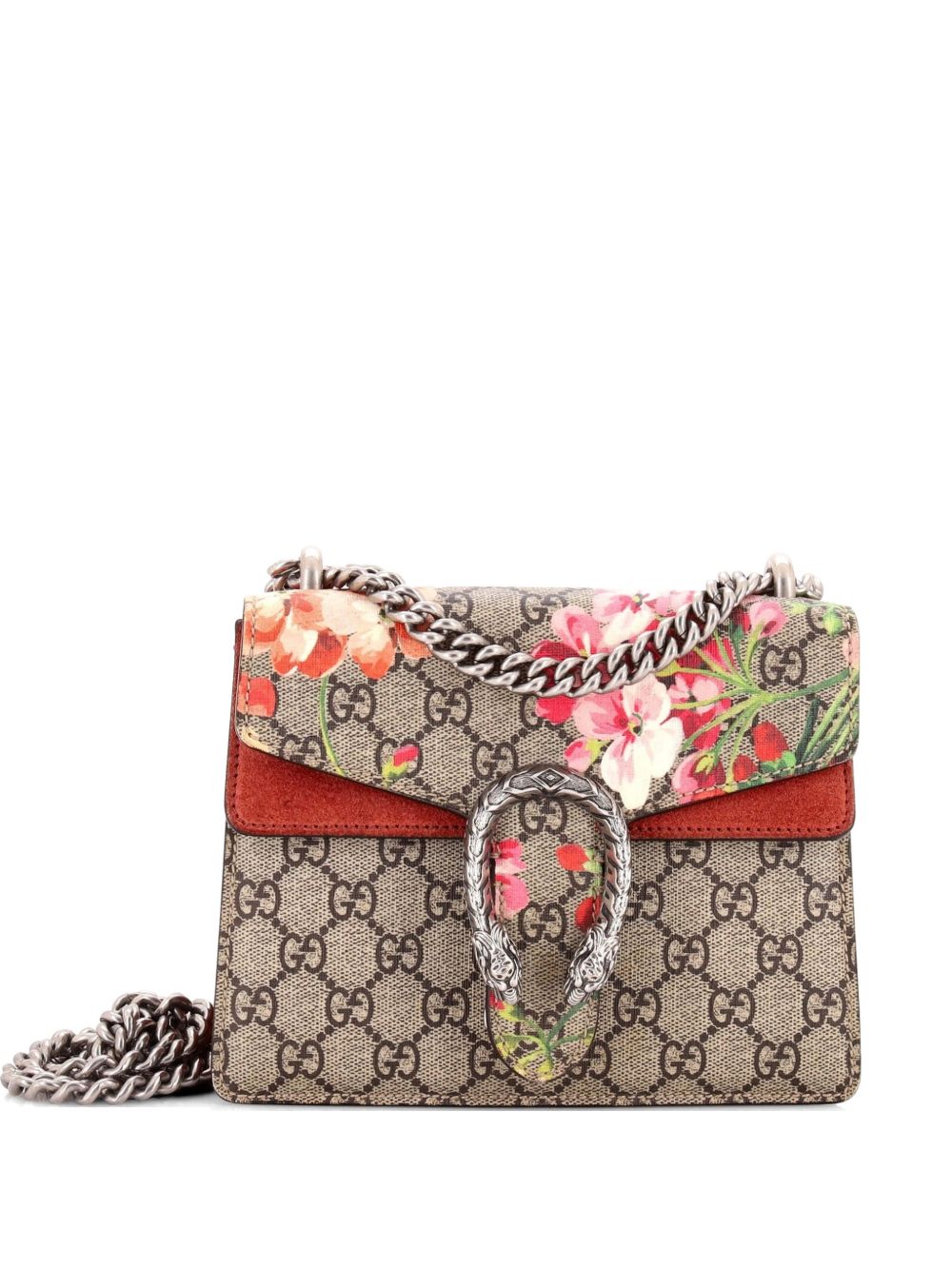 Dionysus Bag Blooms Print GG Coated Canvas Mini shoulder bag