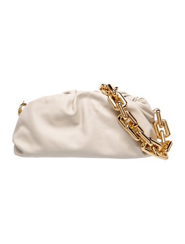 Bottega Veneta Chain-Link Chain Pouch