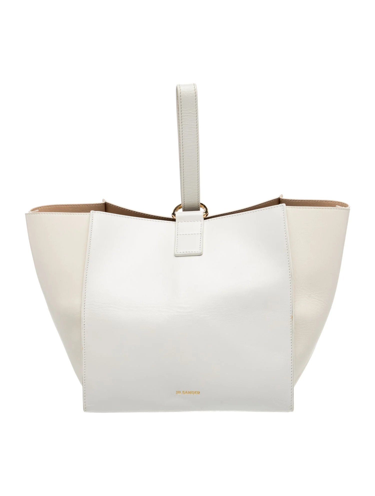 Leather Top Handle Bag