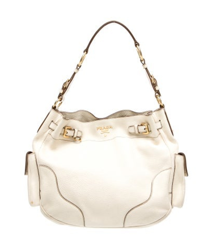 Prada Vitello Daino Leather Shoulder Bag