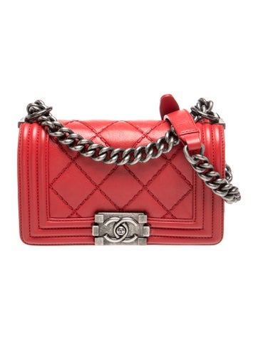 Small Double Stitch Boy Bag